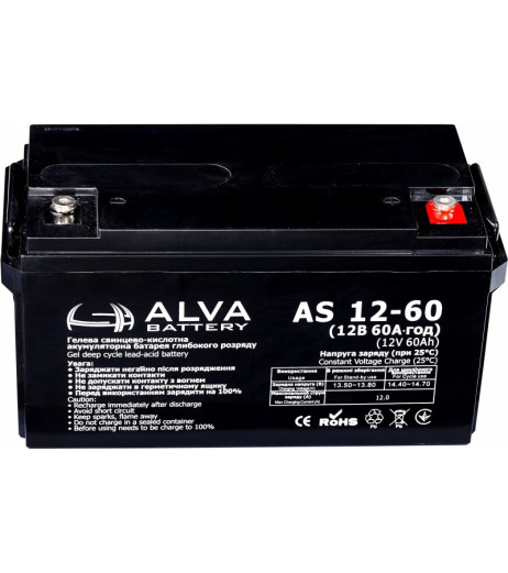 ALVA battery AS12-60 ALVA battery AS12-60