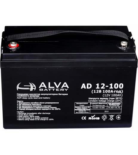 ALVA battery AD12-100 ALVA battery AD12-100
