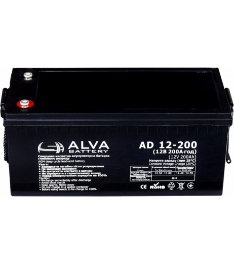 ALVA battery AD12-200 ALVA battery AD12-200