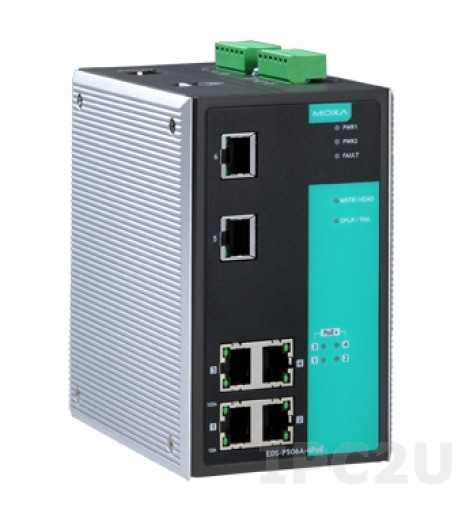 MOXA EDS-P506A-4PoE-T