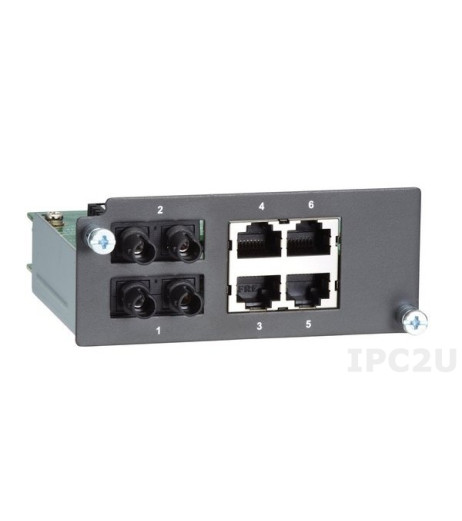 MOXA PM-7200-2MST4TX