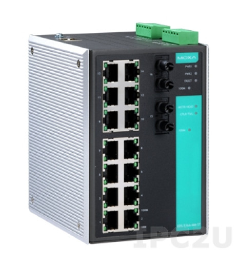 MOXA EDS-516A-MM-ST-T