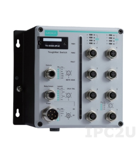 MOXA TN-5508A-8PoE-WV-T MOXA TN-5508A-8PoE-WV-T