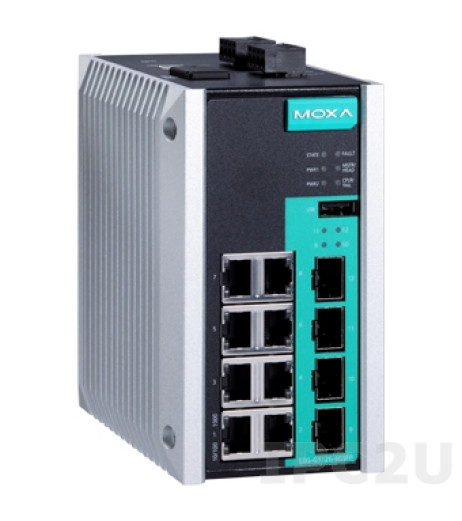 MOXA EDS-G512E-4GSFP-T