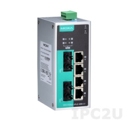 MOXA EDS-P206A-4PoE-MM-ST-T