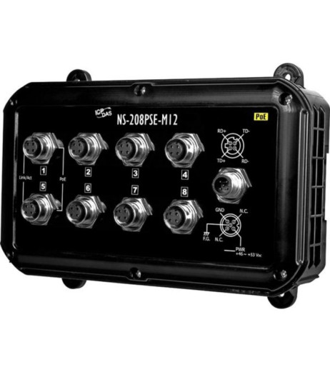 ICP DAS NS-208-M12-IP67
