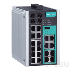MOXA EDS-518E-MM-ST-4GTXSFP-T